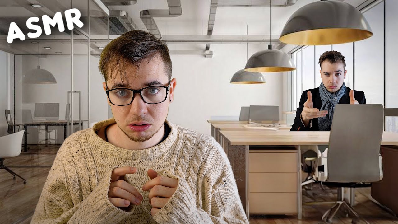 ASMR :  HARCELEMENT AU TRAVAIL