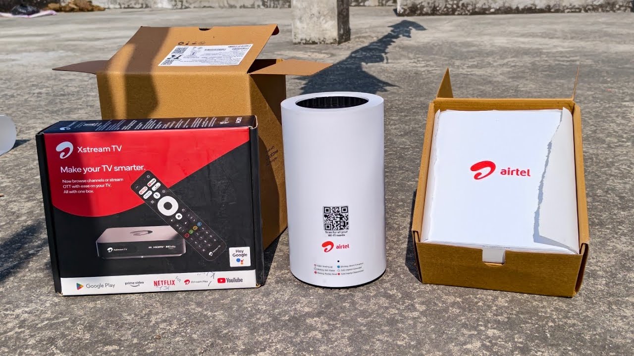 एयरटेल एयर फाइबर इंस्टॉलेशन पार्ट 1 #airtel #airfiber #smartconnectwithAirtel Airte wifi connection 