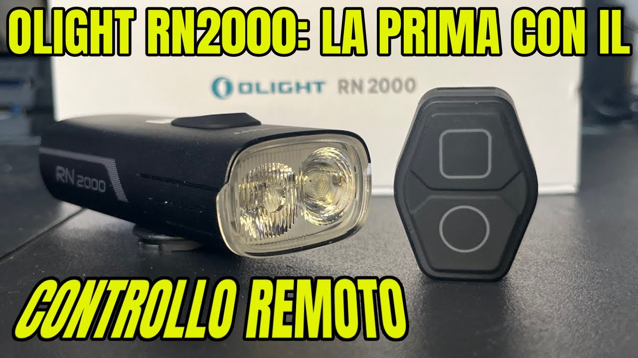 Olight RN2000: la prima col telecomando!