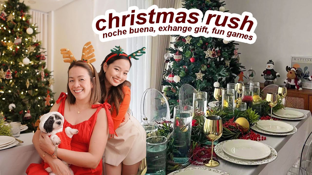 Christmas Rush • Noche Buena  Fun Games, Raffles, Exchange Gifts + Flying to HK!