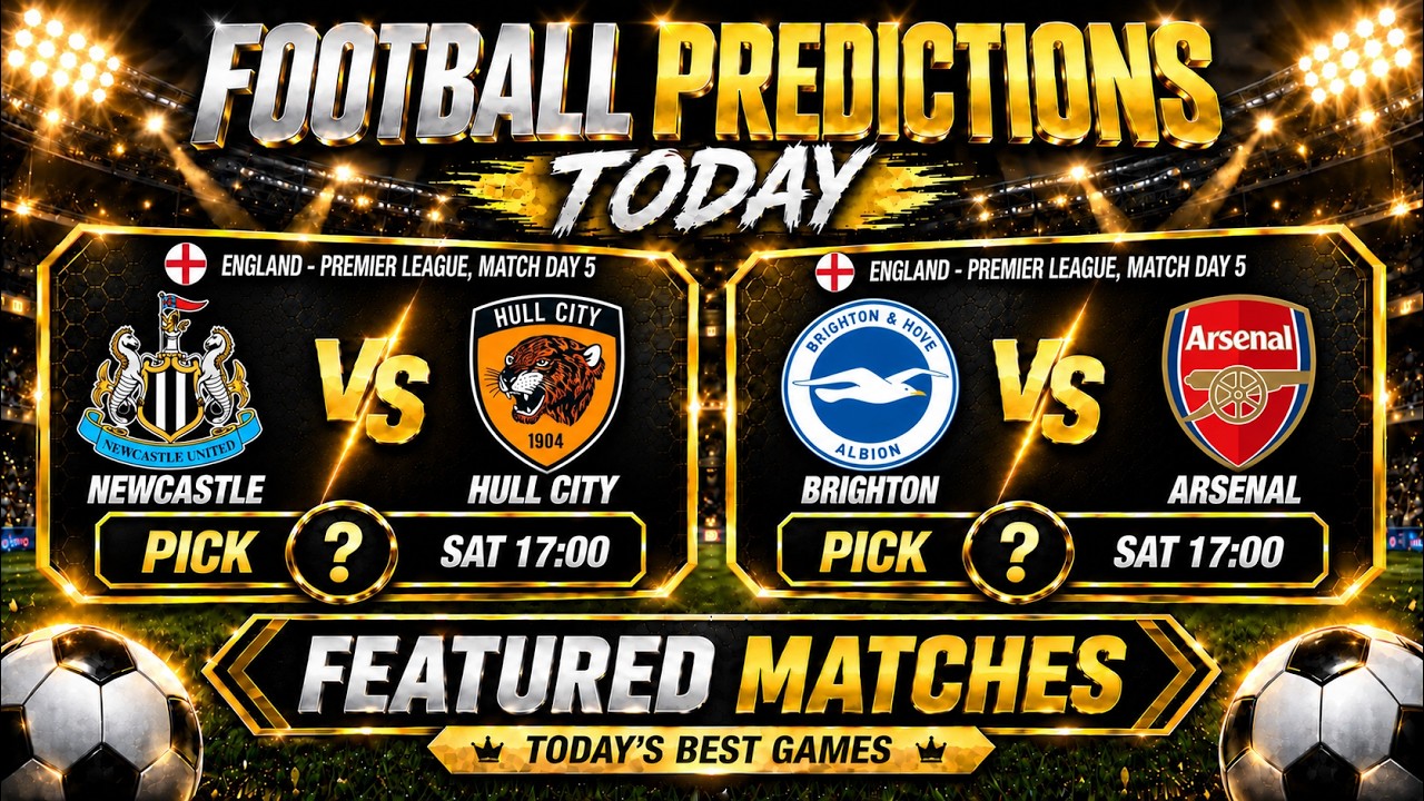 Football Predictions Today ⚽ 11 Best Bets & Soccer Tips | 7 Wins Yesterday