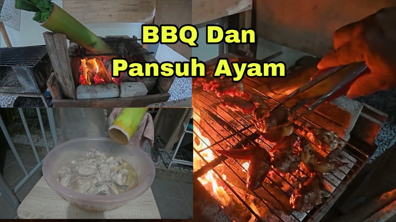 Aktiviti Hari Minggu Bersama Ipar…BBQ dan Pansuh Ayam…
