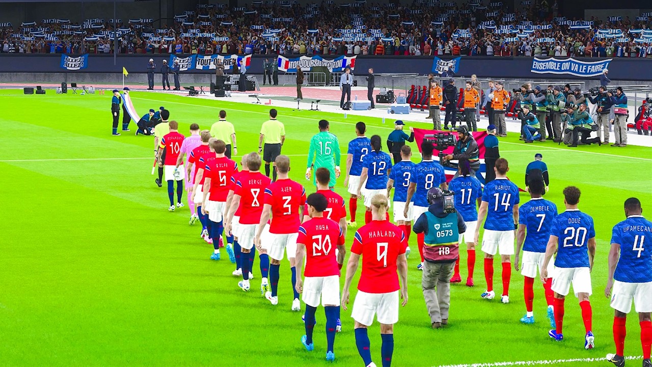 PES Gameplay | Norway vs France - FIFA WORLD CUP 2026