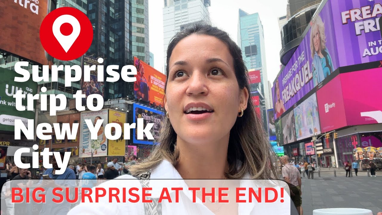 A Surprise Trip to New York City!!!  WATCH TIL THE END!!! @Meet The Mitchells