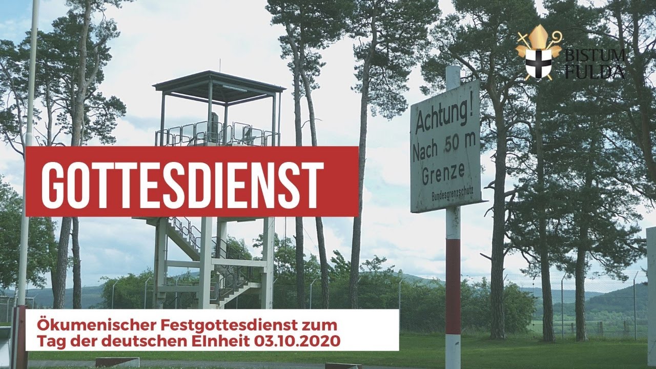 &Ouml;kumenischer Festgottesdienst zum 30. Jahrestag der Deutschen Einheit mit Bischof Michael Gerber