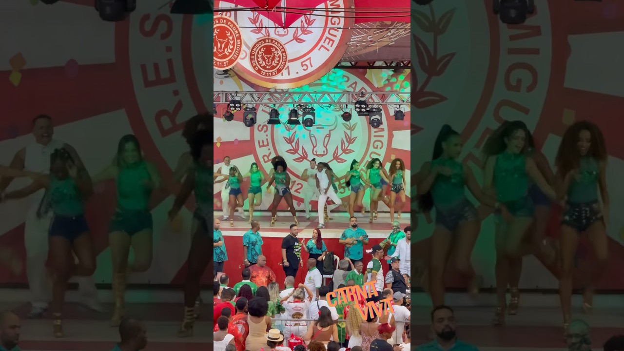Esquenta Riscado da Leopoldina - Passistas da Imperatriz Leopoldinense 💚🤍 #samba #carnaval