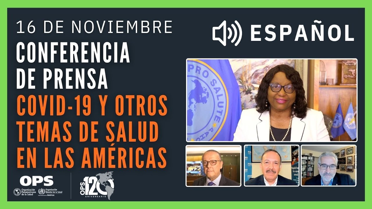 Conferencia de prensa de la OPS sobre COVID-19 y otros temas de salud