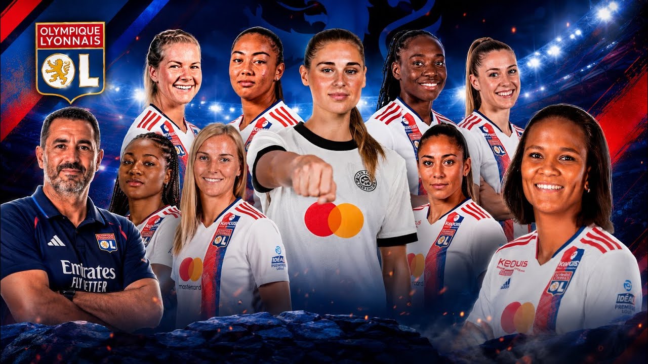 Olympique Lyonnais Féminin SQuad 2025/26 | Olympique Lyonnais  | Soccer Queens 