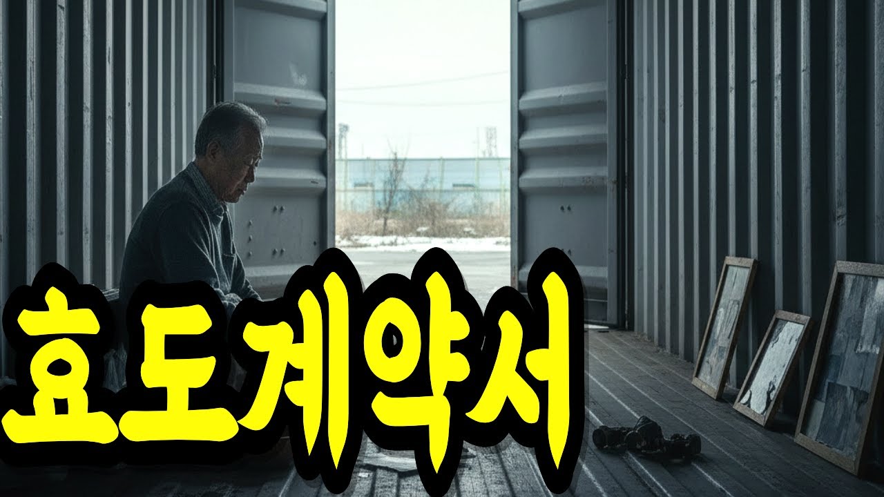 아들이 내민 효도계약서에 도장찍었다가ㅣ컨테이너로 쫓겨난 할아버지는 #막장사연ㅣ사연라디오ㅣ오디오북ㅣ사이다사연