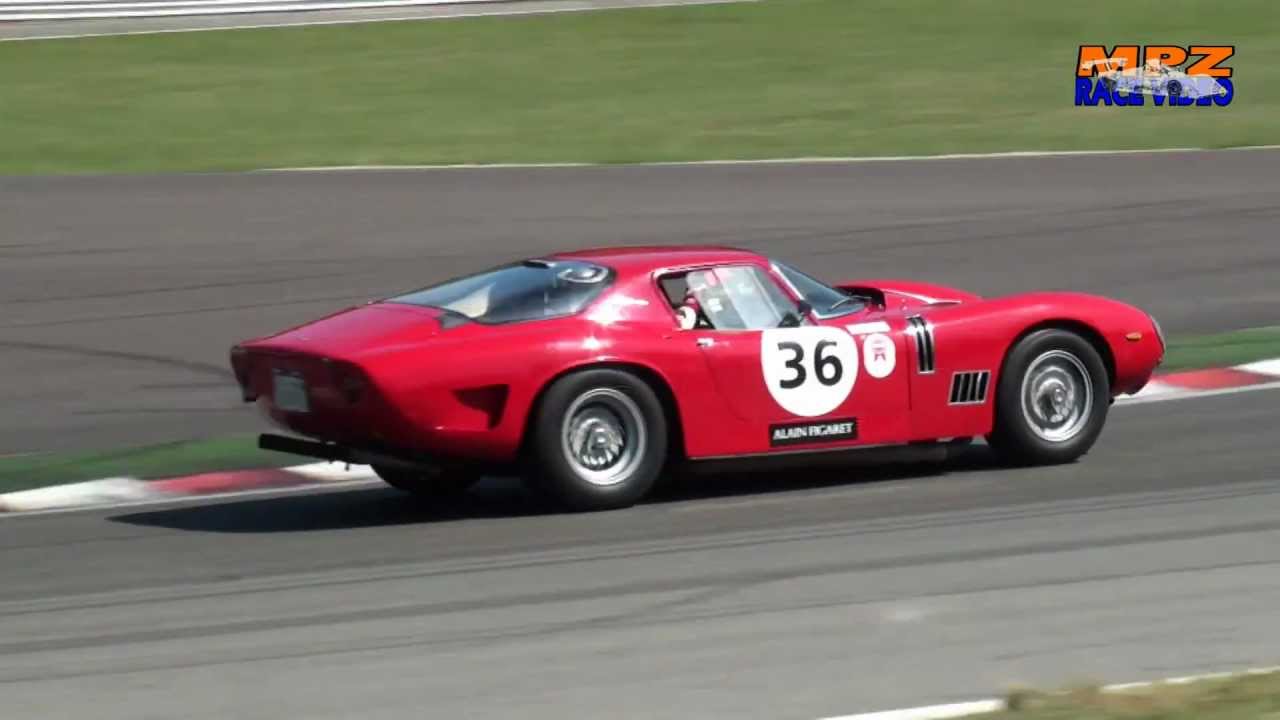 Amazing FERRARI 250 GT vs. BIZZARRINI 5300 GT at  Spa Classic - Trofeo Nastro Rosso