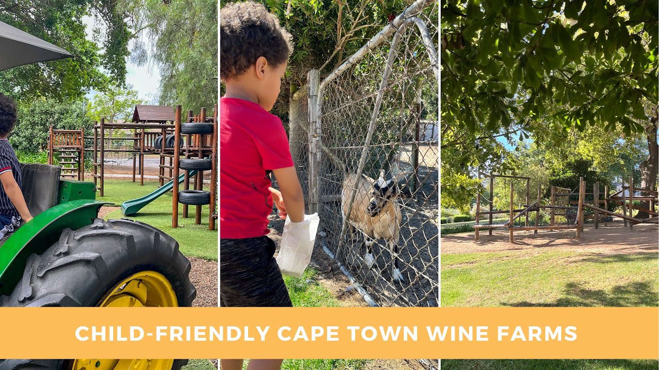 Child-friendly Wine Farms in Cape Town | #capewinelands 