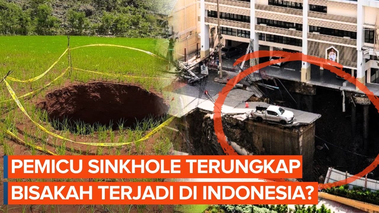 Penyebab Sinkhole Raksasa di Bangkok Terungkap, Bisakah Terjadi di Indonesia?