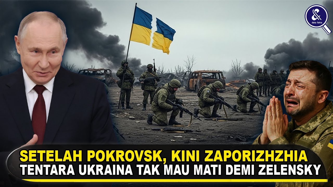 TENTARA UKRAINA TAK MAU LAGI MATI DEMI ZELENSKY! Fakta Garis Depan Zaporizhzhia yang Terancam Jatuh