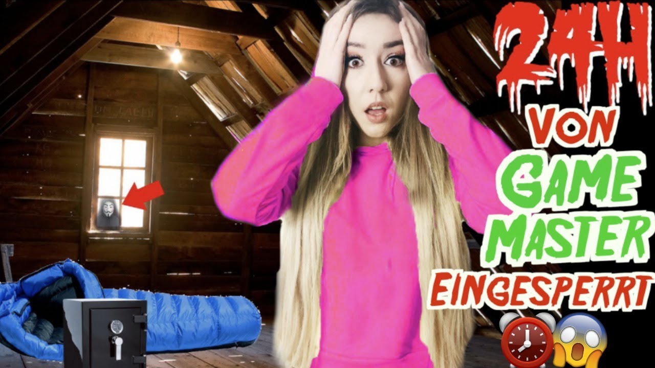 EINGESCHLOSSEN 24 STUNDEN im VERLASSENEN DACHBODEN vom GAME MASTER