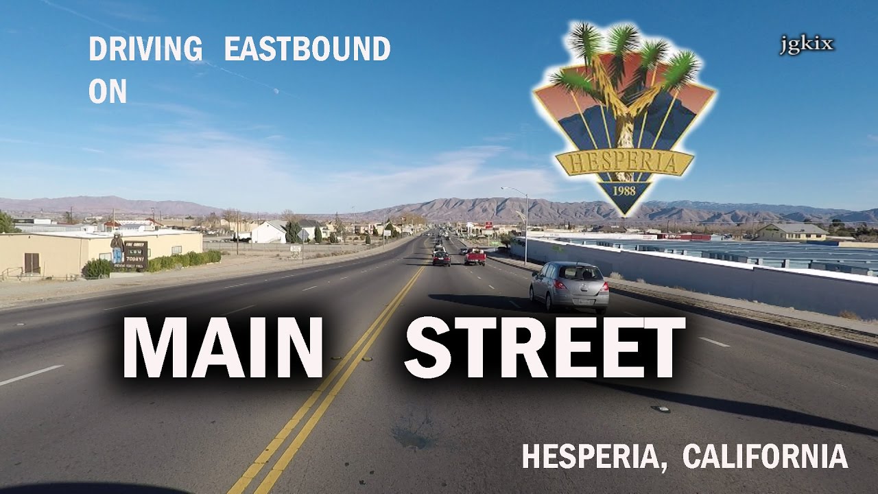 View of Main St - Hesperia, California