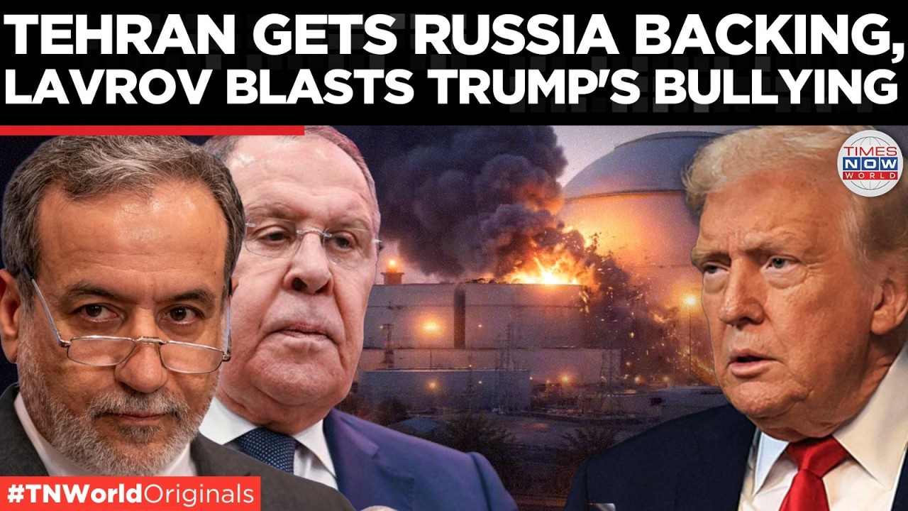 NUCLEAR PANIC: Lavrov Threatens Trump To Return To Negotiation, Russia Sides With Iran | US-Iran War