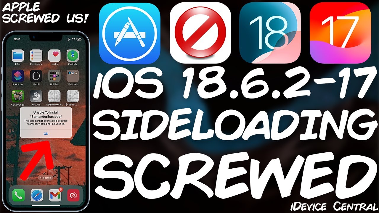 Apple DESTROYED Sideloading Again! Here's Why Most App Stores Don't Work