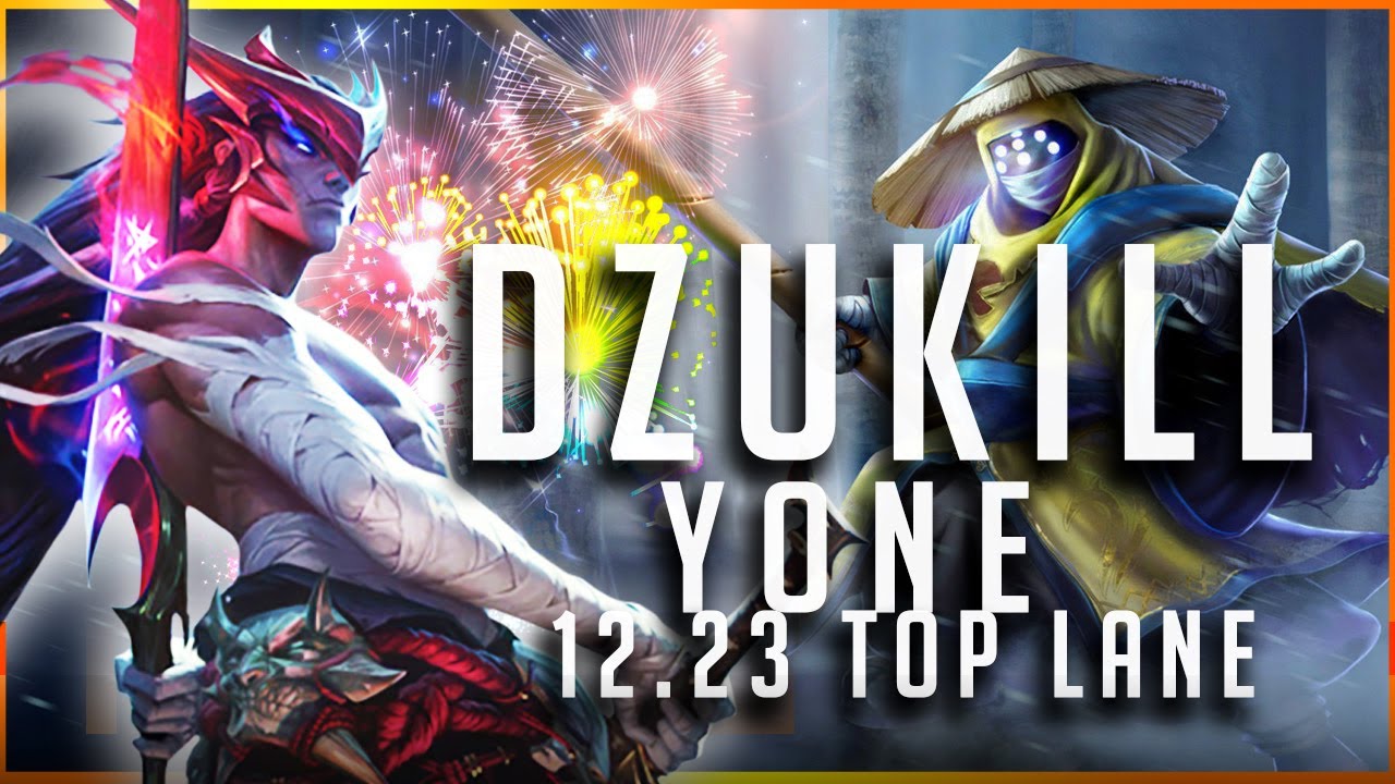 Dzukill - Yone vs Jax TOP #2 Patch 12.23 - Yone Gameplay