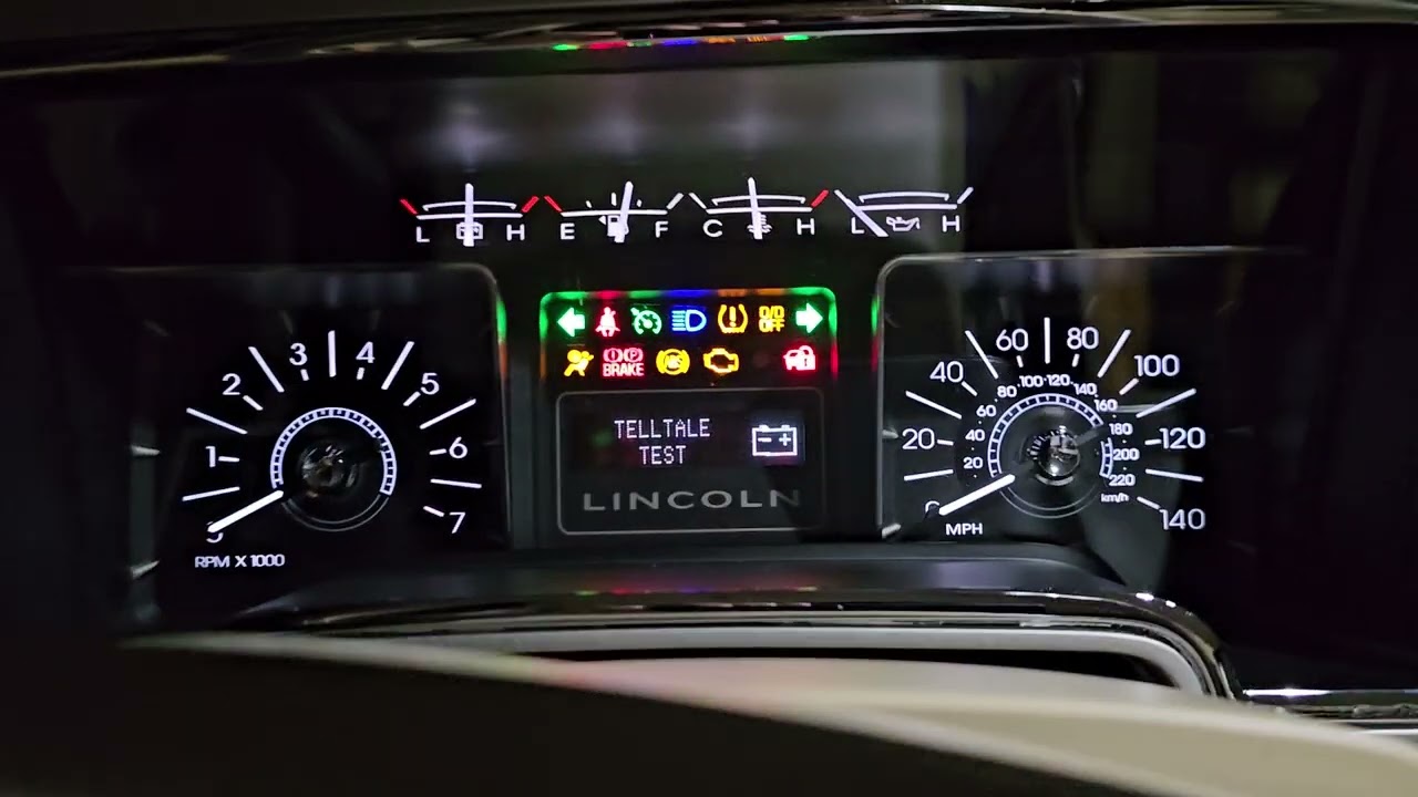 lincoln navigator secret menu (engineering mode)
