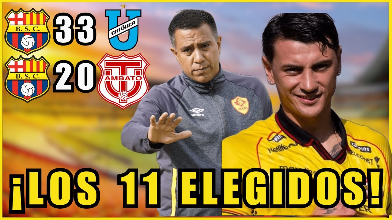 ¡¡CONFIRMADO!! ESTE VA A HACER EL EQUIPO TITULAR DE BARCELONA SC PARA EL 2026
