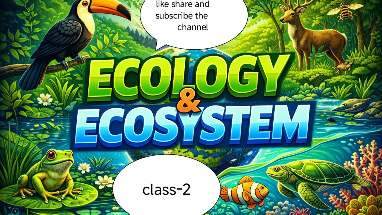 Ecology and ecosystem class 2 important for HTET NVS KVS CTET DSSSB and CET mains