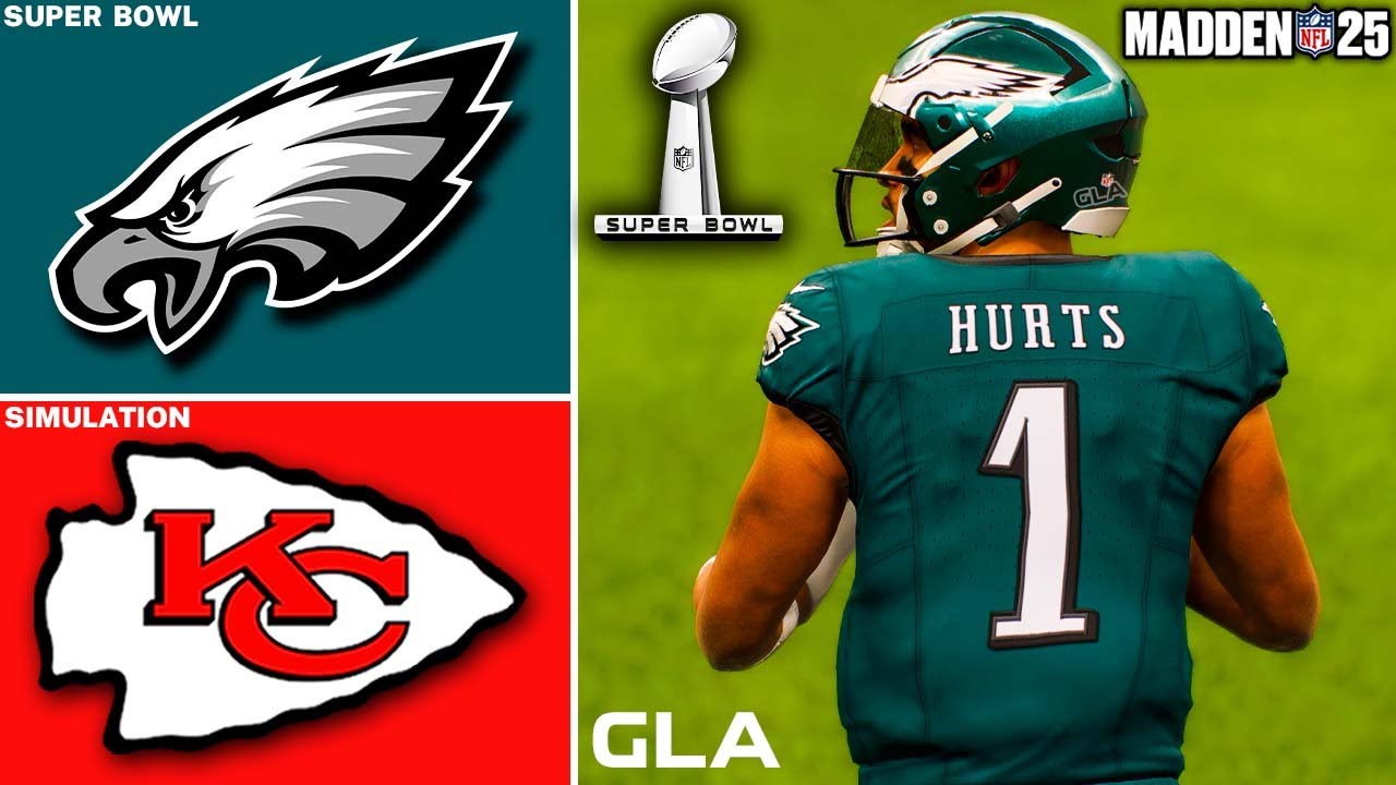 Eagles vs. Chiefs Simulation | Super Bowl 59 | Madden 25 PS5