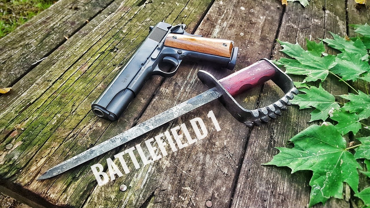 Making The BATTLEFIELD 1 US. TRENCH KNIFE