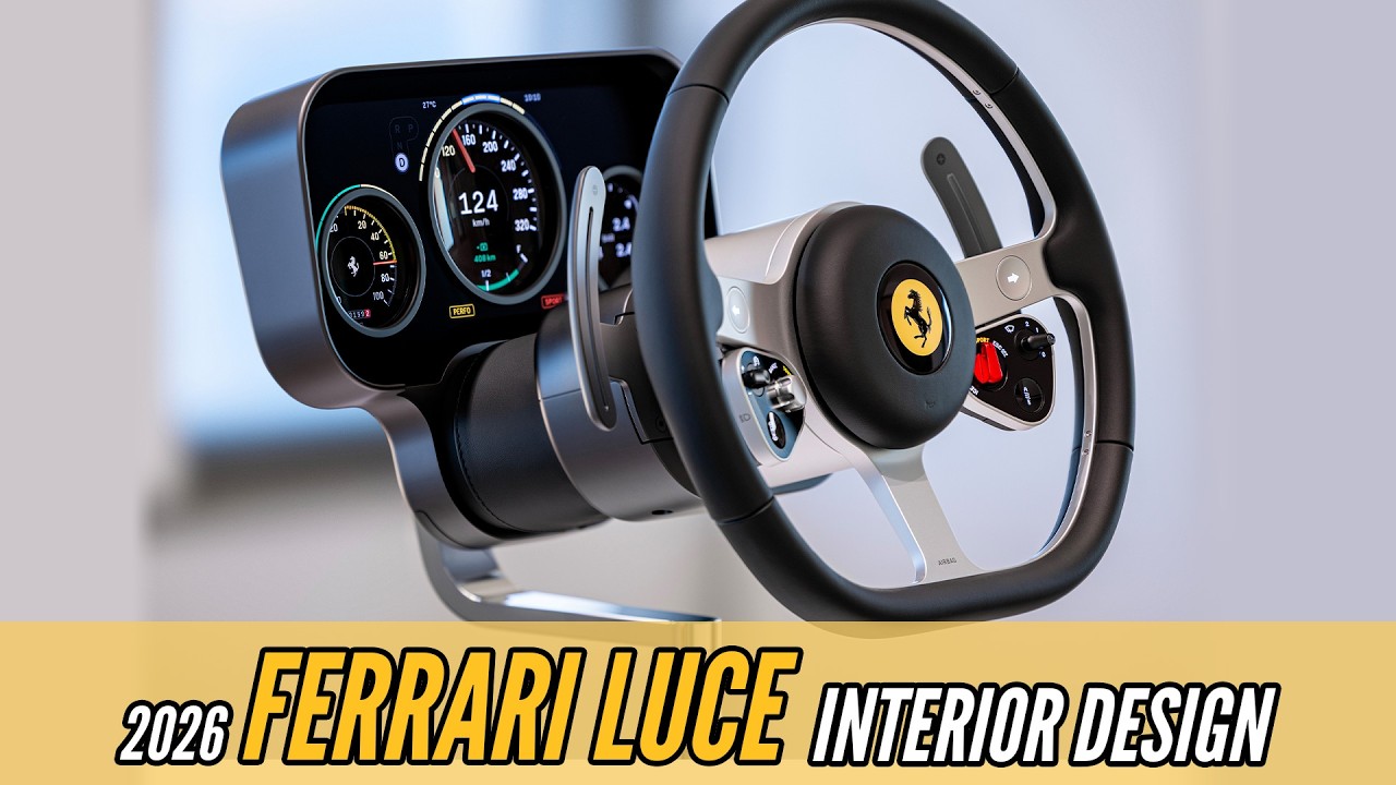 Beyond the Screen: Inside the All-New Electric Ferrari Luce | AUTOBICS