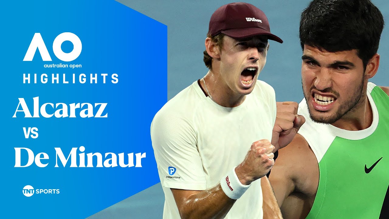 Carlos Alcaraz vs Alex de Minaur | Quarter-Final | Australian Open 2026 Extended Highlights 🇦🇺