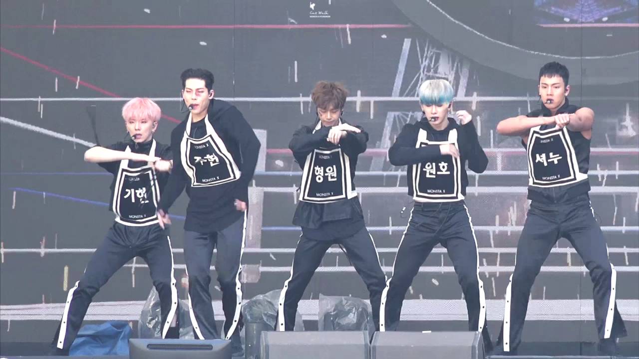 161006 AMN 빅콘서트 리허설 몬스타엑스 FIGHTER 형원 포커스