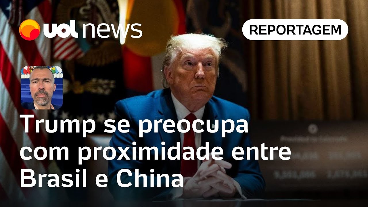 Proximidade do Brasil com a China preocupa Trump às vésperas de 'tarifaço' | Jamil Chade