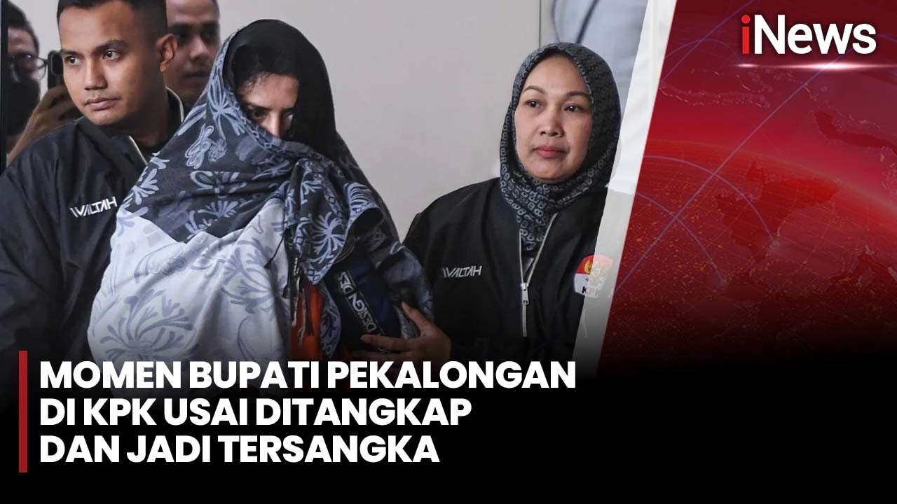 Tampang Bupati Pekalongan usai Ditangkap KPK dan Jadi Tersangka | iNews Today 5/3
