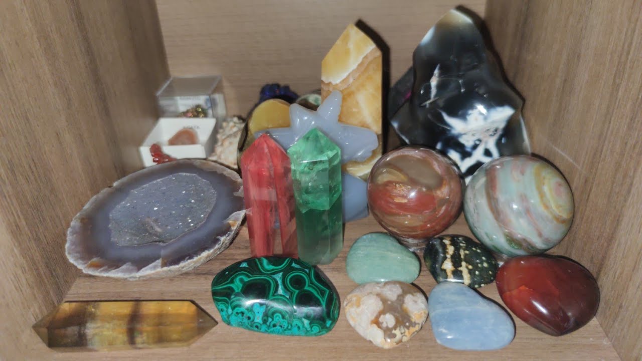 ASMR || HAUL de nuevos MINERALES. || Crystal collection.💎✨ (Soft spoken)