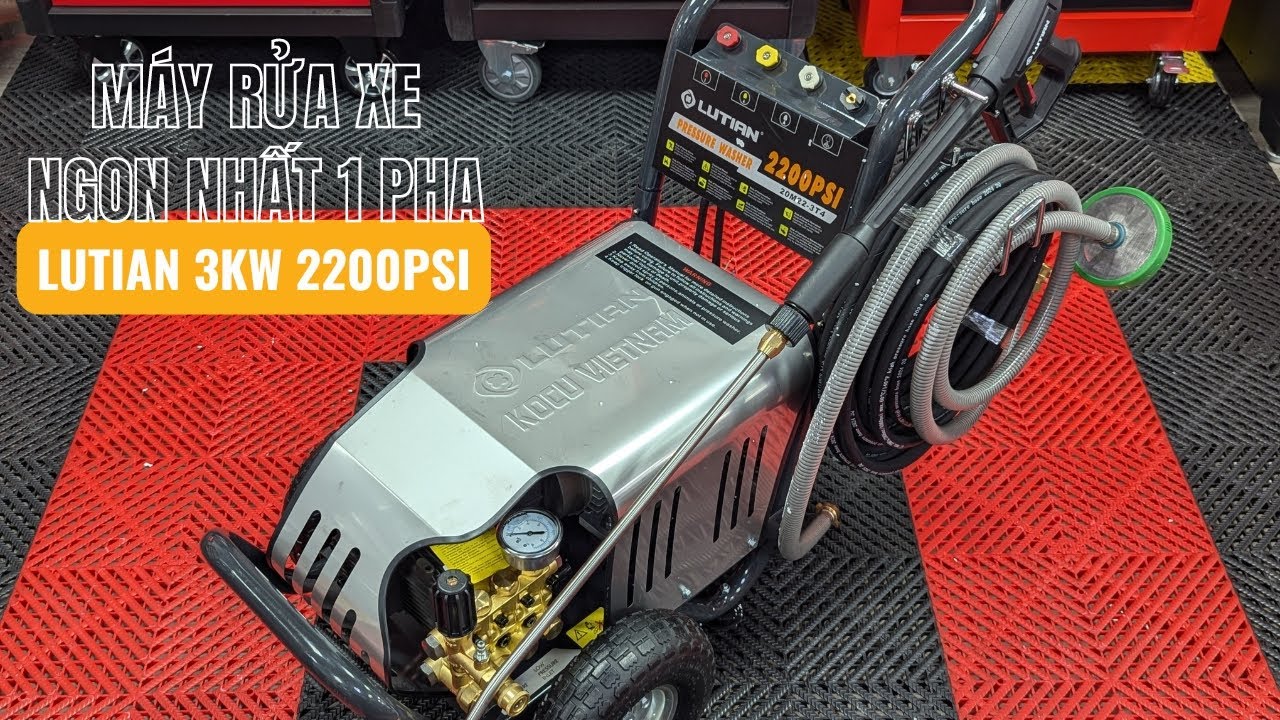Máy rửa xe cao áp Lutian 2200psi 3kw 20M22-3T4
