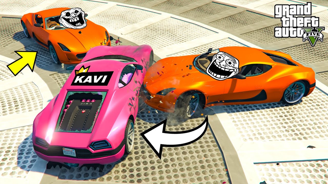 KAVI'S FUNNIEST SUMO FAIL GTA 5.... ( MUST WATCH )😭