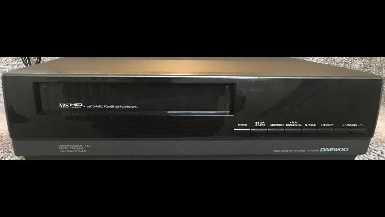 Daewoo VHS VCR Repair Part 1