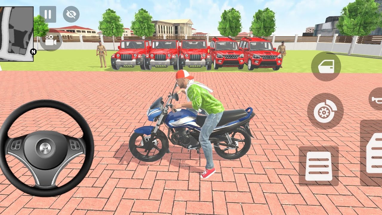 🎮Franklin order 2️⃣ scorpio 3️⃣ thar 🥰android gameplay best car game in indian 🇮🇳 auto simulator 🎮