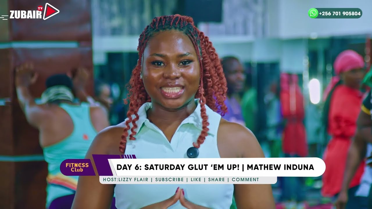 Glut ‘em up! Coach mathew induna | DAY 6 | Fitness Club | Zubair Tv