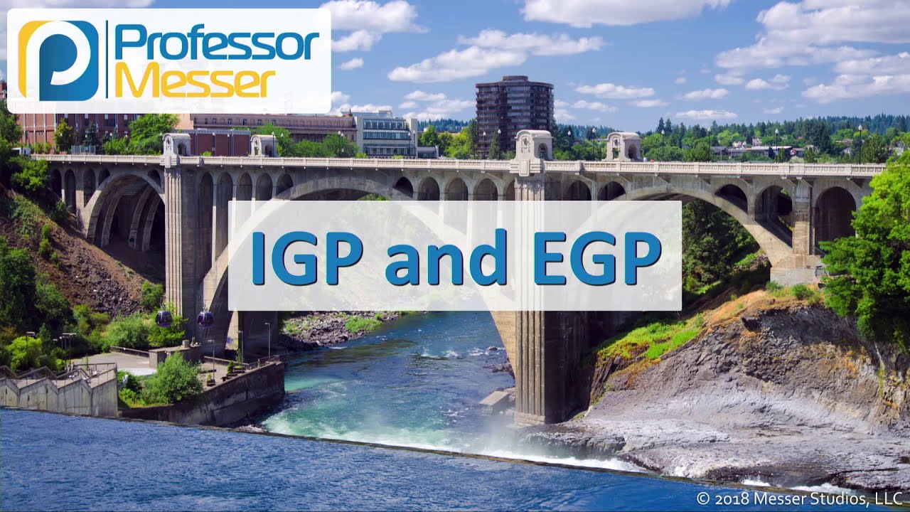 IGP and EGP - CompTIA Network+ N10-007 - 1.3