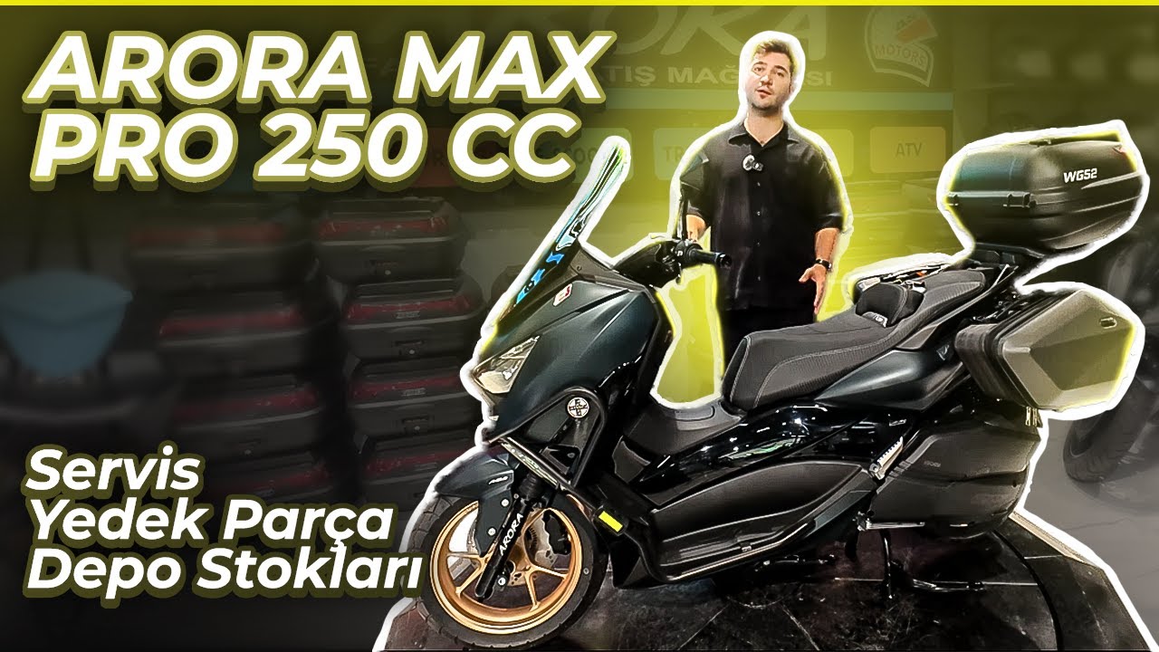 ARORA MAX PRO 250CC İNCELEME | YEDEK PARÇA STOĞU | DEPOYA GİRDİM!