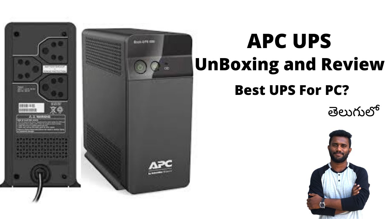 APC UPS Unboxing and Review by Techsmartintelugu.