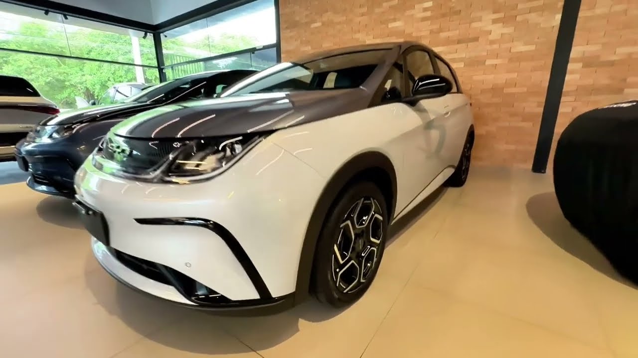 Dolphin PLUS em 3 cores, fui conhecer pessoalmente na Eurobike Byd #byd #byddolphinplus #ev #carros