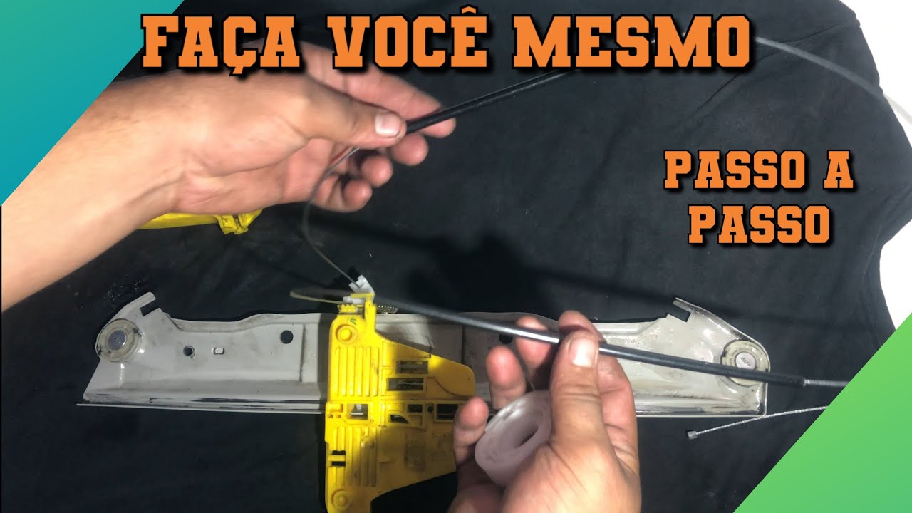 Aprenda a trocar o reparo do vidro elétrico do seu  gol G5  ( faça você mesmo )
