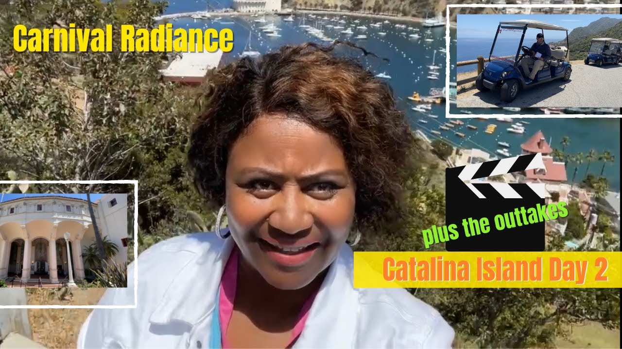 Carnival Radiance Day 2 - Catalina via Golf Cart, Piano 88 Bar, The Limelight Lounge and outtakes.