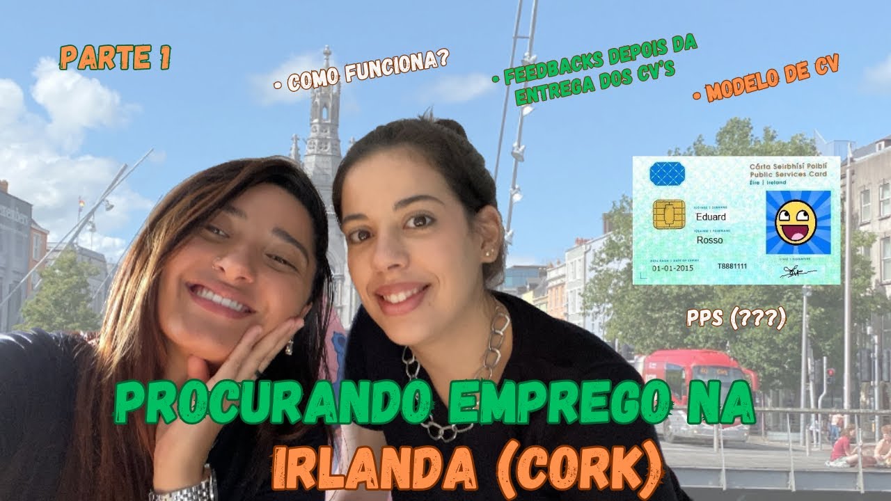 Como procurar emprego na Irlanda? Veja feedback das “entrevistas” e como montar seu CV | Parte 1 ☘️