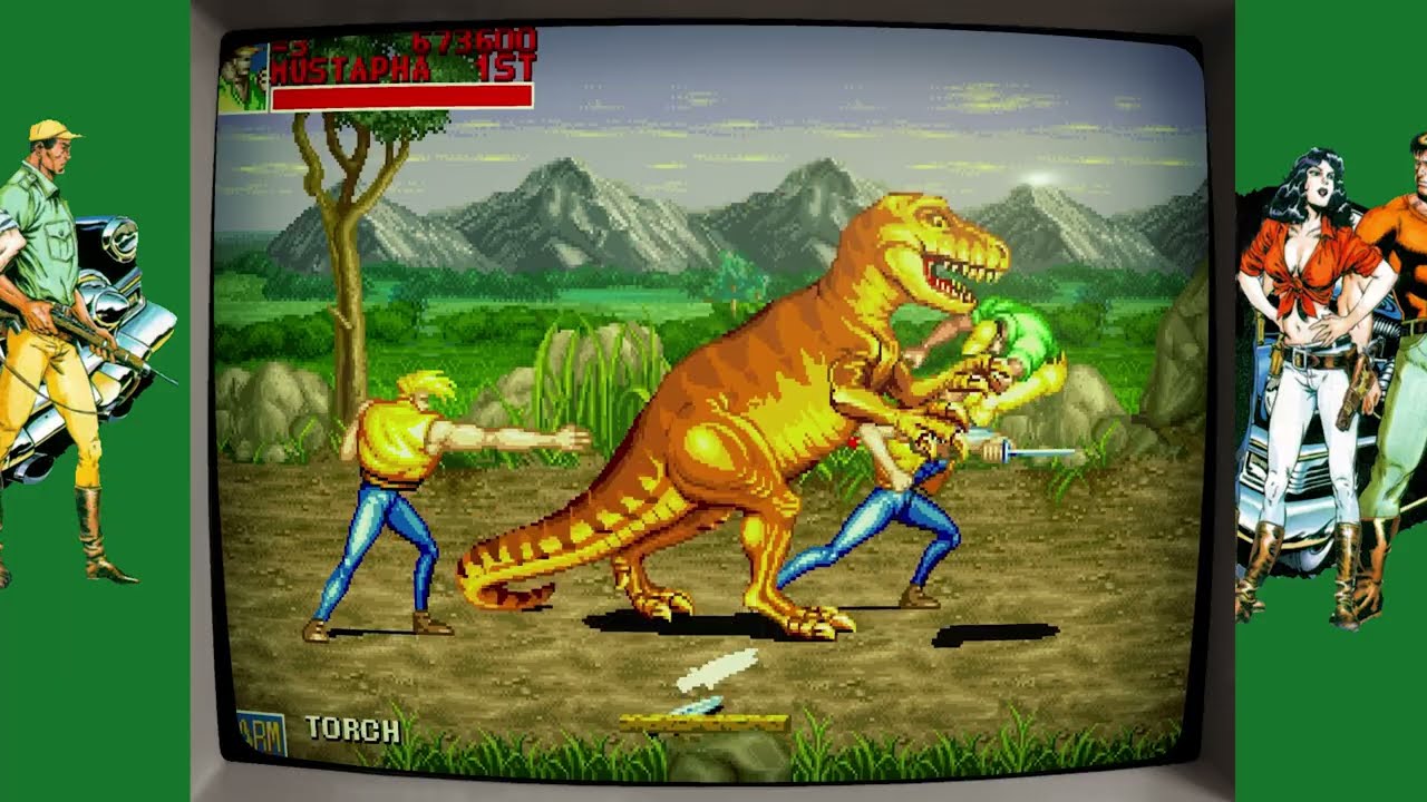 Cadilac e Dinossauros Gameplay