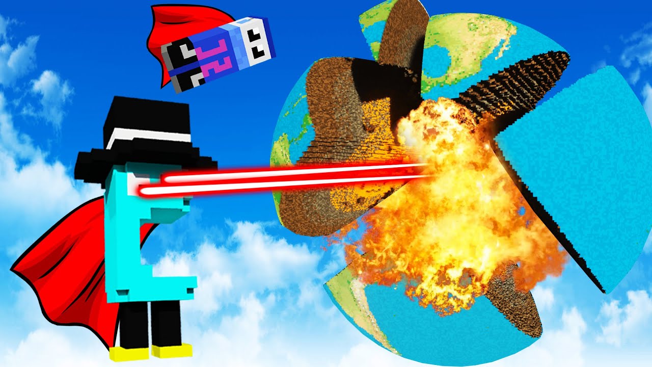 We Get Superman Powers and Destroy Earth and the Solar System in Teardown!