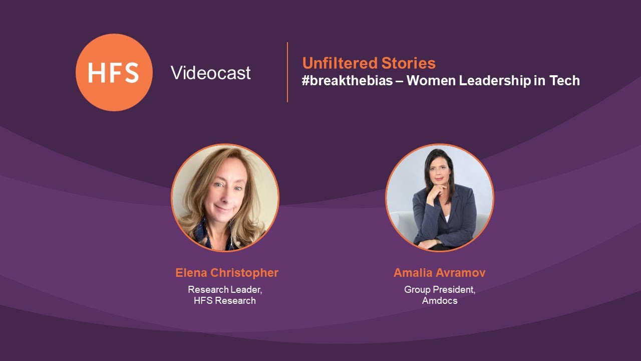 Unfiltered Stories | #breakthebias &ndash; Women Leadership in Tech: Amalia Avramov with Elena Christopher