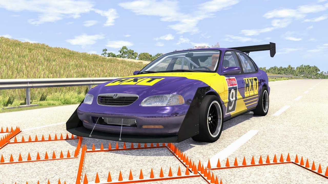 Massive Spike Strip Pileup Crashes #24 – BeamNG Drive | CrashBoomPunk