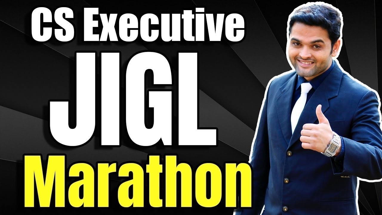 FREE CS Executive JIGL| Brahmastra Marathon Revision Batch for June 2026 Exams | Part I